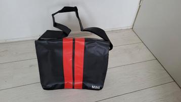 Mini cooper schoudertas zwart rood beschikbaar voor biedingen