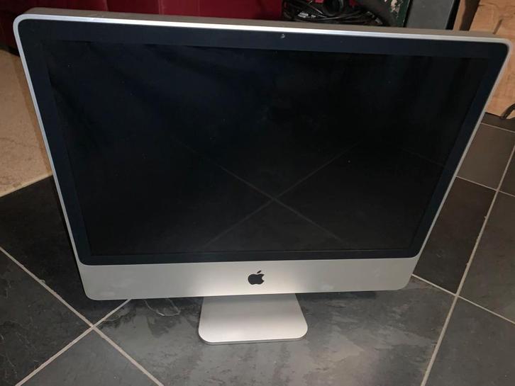 iMac 24 inch (2009) – Defect videokaart – Voor onderdelen, Computers en Software, Apple Desktops, Niet werkend, iMac, HDD, 2 tot 3 Ghz