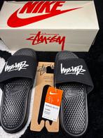 Nike x Stussy badslippers zwart, Slippers, Zwart, Nieuw, Nike x stussy