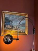 Gepo vintage (wand)booglamp Eyeball te koop, Ophalen, Gebruikt, Metaal, Space Age, retrodesign