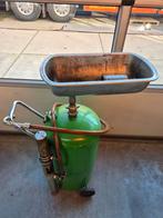 Olie aftap bak, Ophalen, Gebruikt