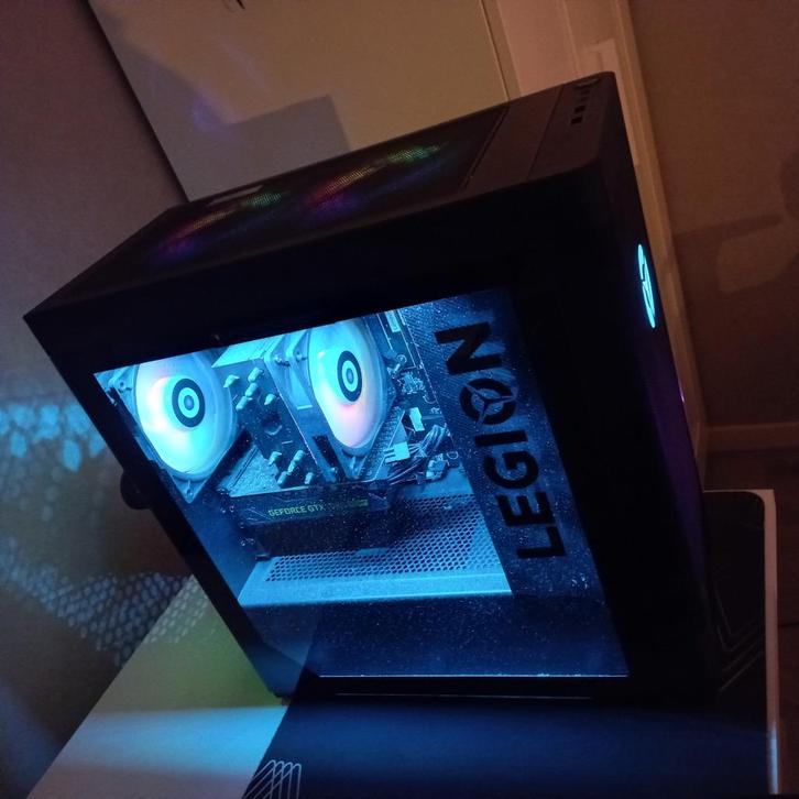 Game pc incl. 2 monitors, Computers en Software, Desktop Pc's, Zo goed als nieuw, SSD, 16 GB, Met videokaart, Met monitor, Gaming