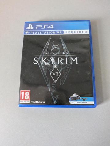 PSP4 VR spel Skyrim  beschikbaar voor biedingen