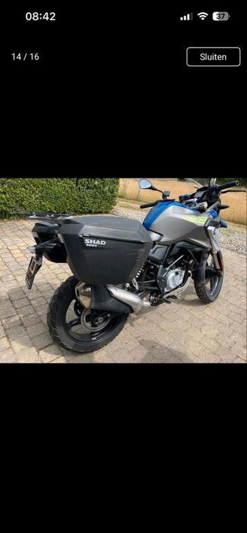 Shad SH23 Kofferset + 3P Drager BMW 310 GS/R beschikbaar voor biedingen