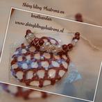 Plastron knotband haarnet, Dieren en Toebehoren, Dames, Dressuur, Nieuw, Ophalen of Verzenden
