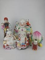 Set Chinese beelden, boeddha, budai, fu, Chinees porselein, Verzenden, Zo goed als nieuw