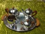 Alessi bombe silver plated tea and coffee service, Ophalen