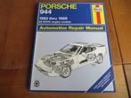 Haynes workshop manual Porsche 944, 944 Turbo 1983-1989, Ophalen of Verzenden