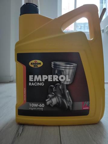 Kroon Oil Emperol Racing 10W-60 olie 5 Liter. beschikbaar voor biedingen