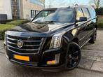 Cadillac Escalade 6.2 V8 Premium 450PK ESV Platinum 7p 5xTV, Auto's, Zwart, Bedrijf, Vierwielaandrijving, SUV of Terreinwagen