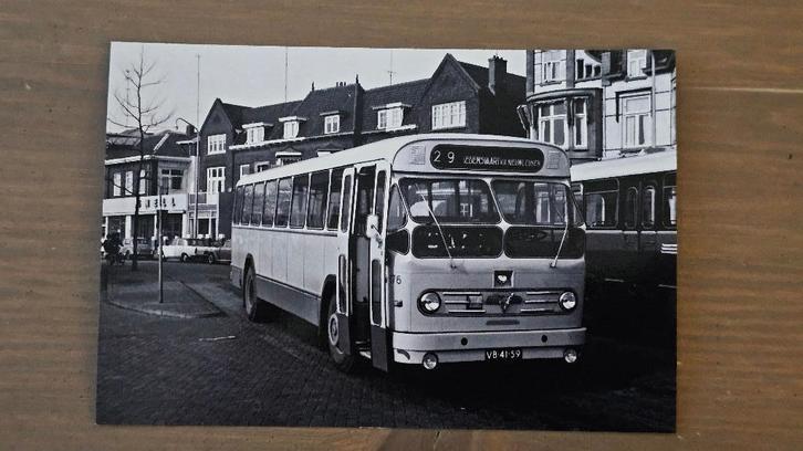 Foto BUS DVM Meppel 176, Verzamelen, Spoorwegen en Tramwegen, Gebruikt, Bus of Metro, Overige typen, Verzenden