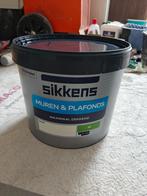 Sikkens muurverf wit mat - RAL 9010 - 10 liter, Doe-het-zelf en Verbouw, Verf, Beits en Lak, Ophalen, Wit, Nieuw, Verf