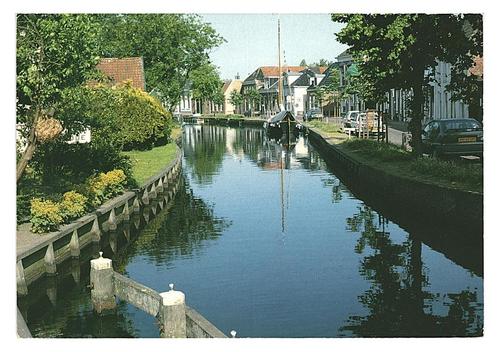 36458	Oldeboorn	Friesland	.Gelopen met zegel	Molen	   	Zie o, Verzamelen, Ansichtkaarten | Nederland, Gelopen, Friesland, Ophalen of Verzenden