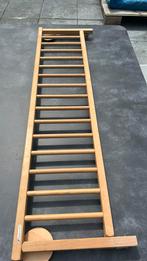 Bedrekje van hout, Kinderen en Baby's, Kinderkamer | Bedden, Ophalen, Zo goed als nieuw, Minder dan 140 cm, Minder dan 70 cm