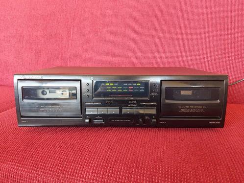 Pioneer CT W205R dubbel cassettedeck, Audio, Tv en Foto, Cassettedecks, Dubbel, Overige merken, Auto-reverse, High speed dubbing