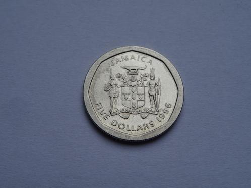 Jamaica $5 - Five dollars 1996, Postzegels en Munten, Munten | Amerika, Losse munt, Midden-Amerika, Ophalen of Verzenden