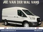Ford Transit 2.0 TDCI 131pk L2H2 Euro6 Airco | LED | Cruisec, Auto's, Bestelauto's, Voorwielaandrijving, 2500 kg, Wit, Bedrijf