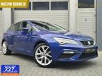 Seat Leon 1.4 EcoTSI FR Sound/Carplay/Cruise/Led/Sfeer/Sport, 1141 kg, 125 pk, Gebruikt, Zwart