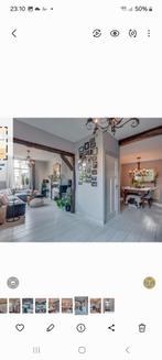 **40m2 grenen vloer whitewash**, Doe-het-zelf en Verbouw, Vloerdelen en Plavuizen, Gebruikt, 10 tot 30 cm, Hout, 150 cm of meer