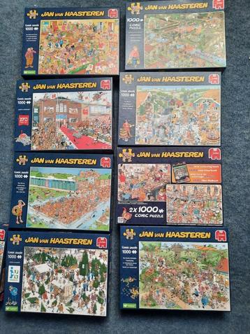 diverse Jan van Haasteren puzzels 1000 st nieuw en zgan beschikbaar voor biedingen
