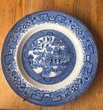 Wandbordje delfs blauw diameter 20.5 cm, Ophalen of Verzenden