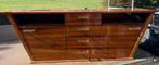 Dressoir van exotisch hardhout met graniet aangeboden, Ophalen, Gebruikt, Overige materialen, 200 cm of meer