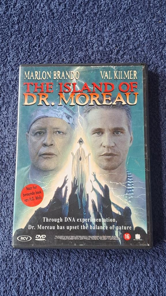 The Island of Dr. Moreau "Marlon Brando, Val Kilmer:, Vanaf 16 jaar, Ophalen of Verzenden, Zo goed als nieuw