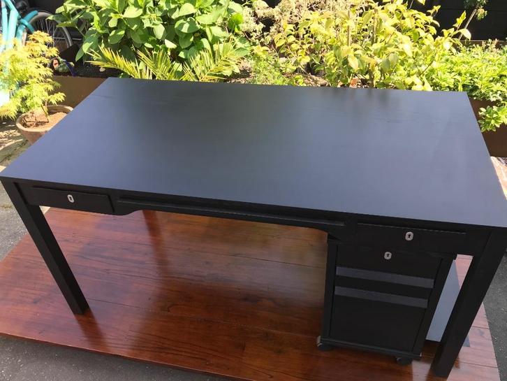 Bureau plus ladenblok, Huis en Inrichting, Bureaus, Zo goed als nieuw, Bureau, Ophalen