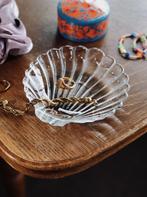VINTAGE GLAZEN SCHAALTJE | SCHELP (4 STUKS), Huis en Inrichting, Keuken | Servies, -, -, Ophalen of Verzenden, Overige stijlen