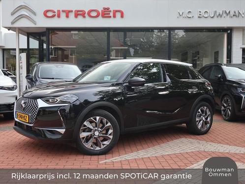 DS DS 3 Crossback E-TENSE Elektrisch 136PK Executive, Rijkla, Auto's, DS, Bedrijf, Te koop, DS 3, Achteruitrijcamera, Adaptive Cruise Control