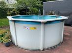 Stalen Zwembad Ø300 x 120 cm – met zandfilter en accessoires, Tuin en Terras, Zwembaden, Ophalen, Gebruikt, 80 tot 120 cm, Rond