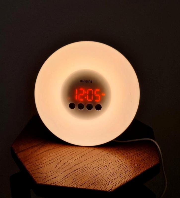 Philips Wake up Light model HF 3500 zeer goede staat, Witgoed en Apparatuur, Wekkers, Zo goed als nieuw, Digitaal, Ophalen