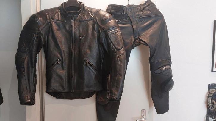 Dainese Lederen Dames Motorpak – Mi-Tech Technologie – Zgan,, Motoren, Kleding | Motorkleding, Combipak, Dames, Tweedehands, Ophalen of Verzenden