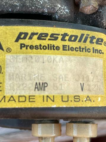 Dynamo 12 volt Speedboot V8 beschikbaar voor biedingen