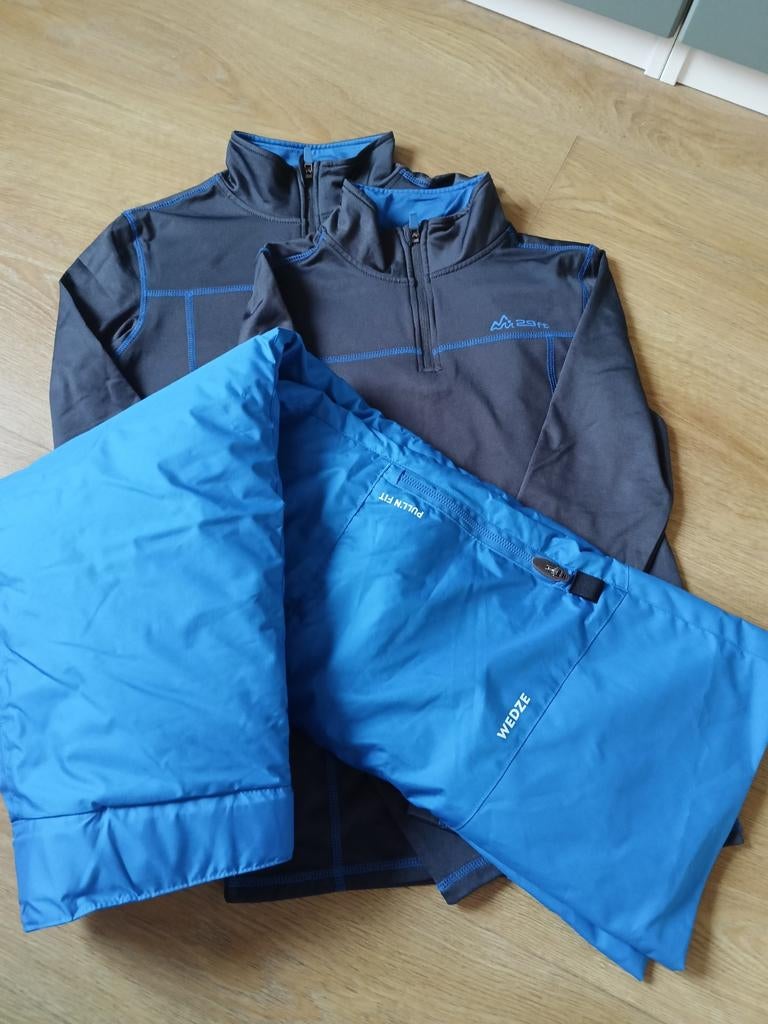 Ski kleding broek en pullys, Verzenden, Gedragen, Maat 42/44 (L), Pak