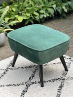 WOOOD hocker Sara flessengroen fluweel, Ophalen, Minder dan 50 cm, 50 tot 75 cm, Stof