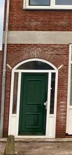 Kunststof Voordeur met Bovenraam "Home Sweet Home", Doe-het-zelf en Verbouw, Deuren en Horren, Ophalen, Gebruikt, 80 tot 100 cm