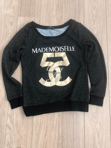 Sweater zwart/goud maat XS beschikbaar voor biedingen