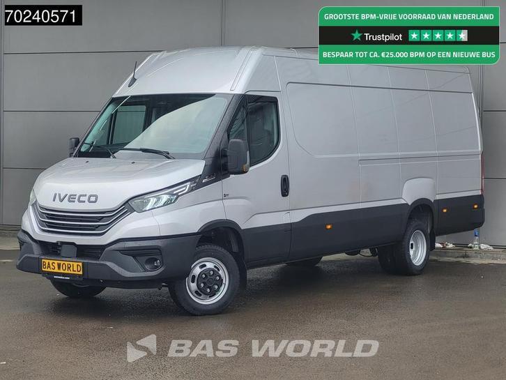 Iveco Daily 35C18 3.0L Automaat L3H2 180PK Dubbellucht 3,5t, Auto's, Bestelauto's, Bedrijf, Te koop, Achteruitrijcamera, Airconditioning
