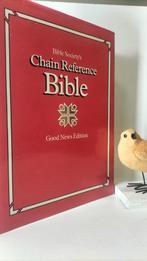 Bible, Bible Society’s Chain Reference Bible (Good News Edit, Ophalen of Verzenden, Gelezen, Christendom | Protestants