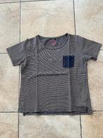 Shirt met korte mouw, Blauw, Maat 42/44 (L), Ophalen of Verzenden, Zo goed als nieuw