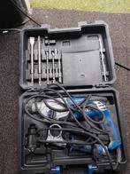 Lux-Tools Boorhamer met accessoires, Boor- en/of Breekhamer, Ophalen of Verzenden, Variabele snelheid, Gebruikt