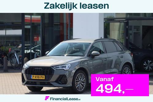 Audi Q3 45 TFSI e S edition 245PK / 180kW, S-Line in- en ext, Auto's, Audi, Bedrijf, Lease, Financial lease, Q3, ABS, Adaptive Cruise Control