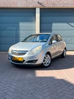 Opel Corsa 1.4 16V 5D 2008 Grijs Nieuwe APK, Auto's, Voorwielaandrijving, 1063 kg, Zwart, 4 cilinders