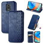 Luxe PU Lederen Wallet Case Set voor Redmi Note 9 Pro _Blauw, Verzenden, Nieuw, Hoesje of Tasje