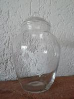 Claire & Eef brocante glazen vaasje, Overige kleuren, Ophalen of Verzenden, Minder dan 50 cm, Glas