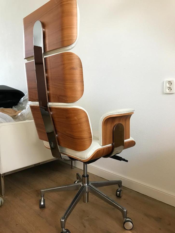 Altek Milano Italy Armadillo 1 bureaustoel stoel design, Huis en Inrichting, Bureaustoelen, Gebruikt, Zwart, Ophalen