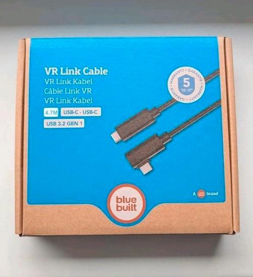 VR Link Cable USB-C 5 meter, Computers en Software, Pc- en Netwerkkabels, Zo goed als nieuw, Verzenden
