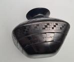Blackware tribal etnografische vintage antiek vaas, Antiek en Kunst, Antiek | Keramiek en Aardewerk, Ophalen of Verzenden
