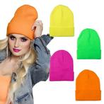 Beanie diverse neon kleuren nu van € 5,95 voor € 3,50, Ophalen of Verzenden, Nieuw, Hoed of Pruik, Carnaval